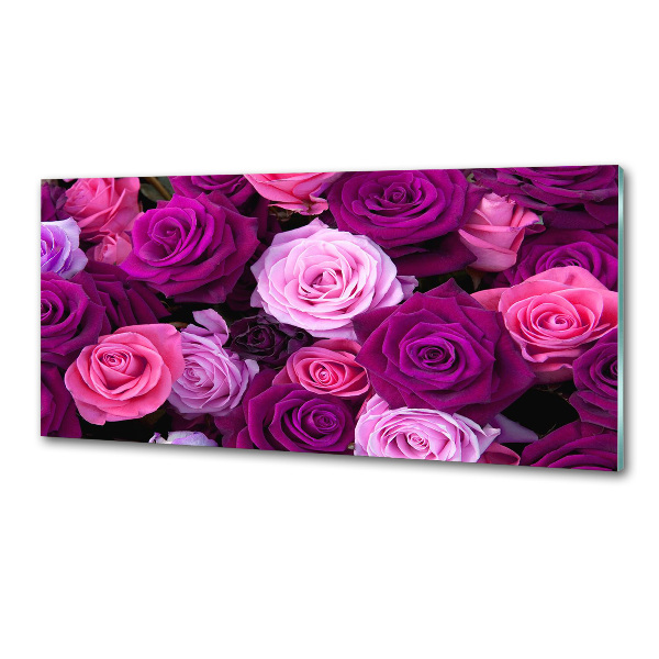 Konyhai falburkoló panel Roses