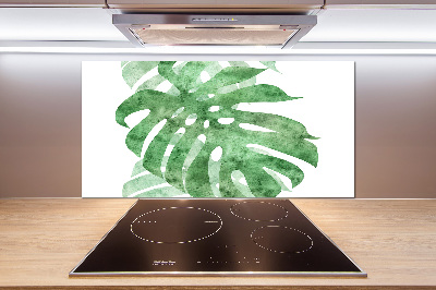 Konyhai hátfalpanel Monstera