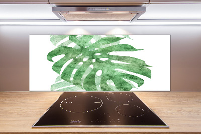 Konyhai hátfalpanel Monstera