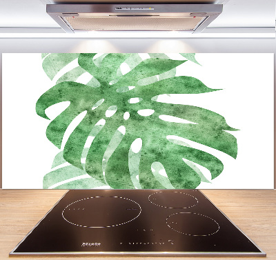 Konyhai hátfalpanel Monstera