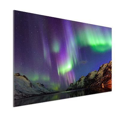 Konyhai dekorpanel Aurora borealis