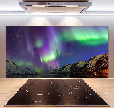 Konyhai dekorpanel Aurora borealis