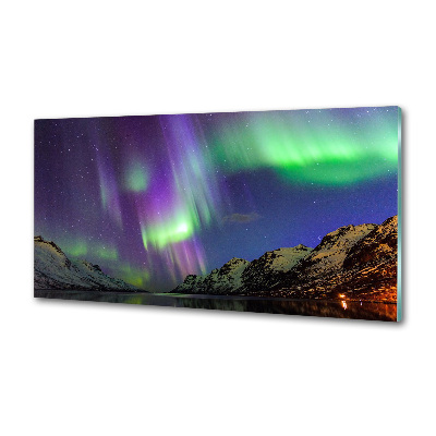 Konyhai dekorpanel Aurora borealis