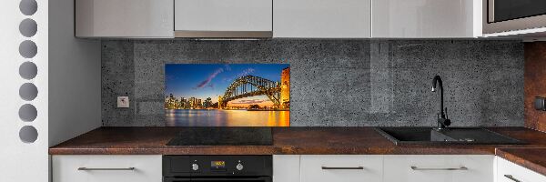 Konyhai dekorpanel Sydney panoráma