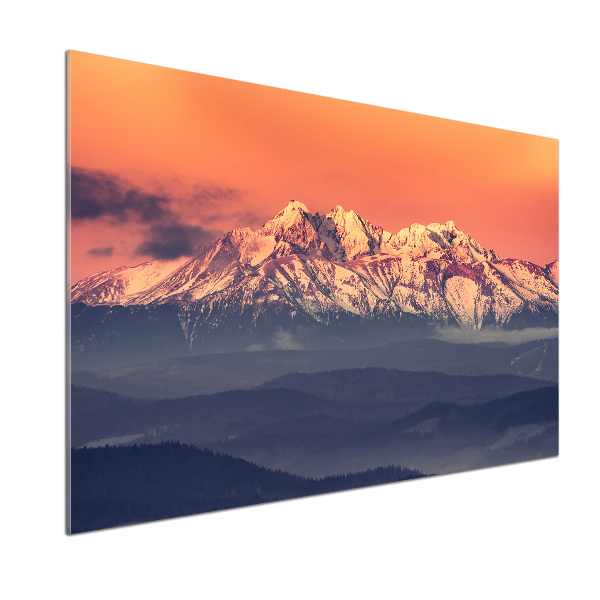 Konyhapanel Sunrise tatry