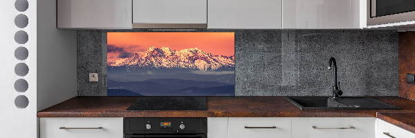 Konyhapanel Sunrise tatry