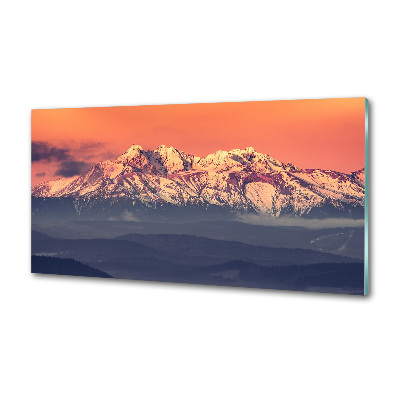 Konyhapanel Sunrise tatry