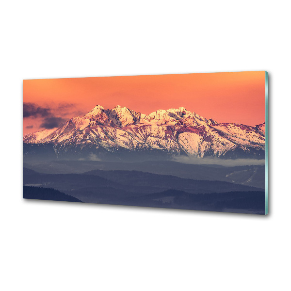 Konyhapanel Sunrise tatry