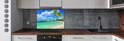 Konyhapanel Seychelles strand