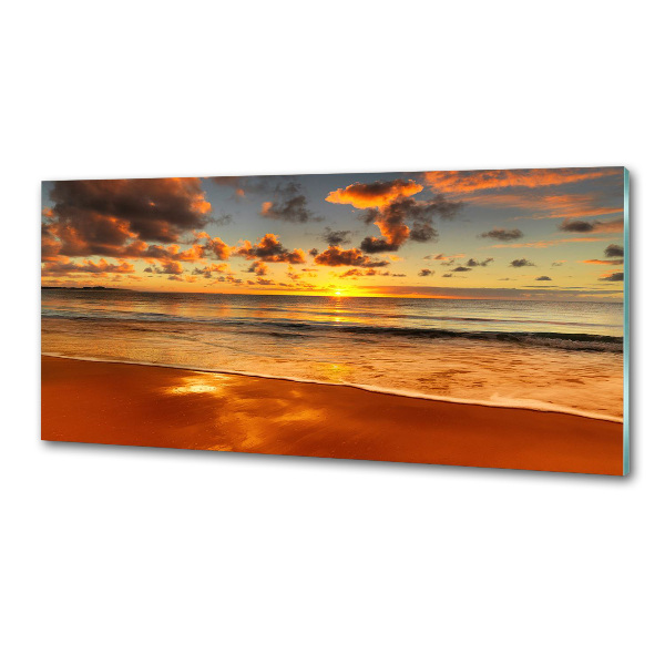 Konyhapanel Sunset beach