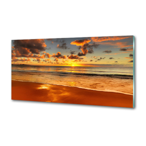 Konyhapanel Sunset beach