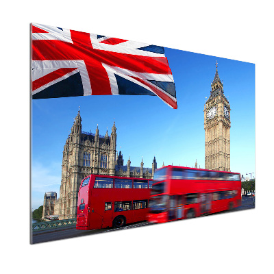 Hátfal panel konyhai Bus london