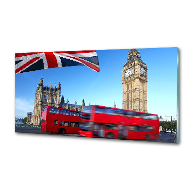 Hátfal panel konyhai Bus london