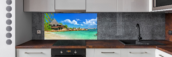 Konyhapanel Seychelles strand