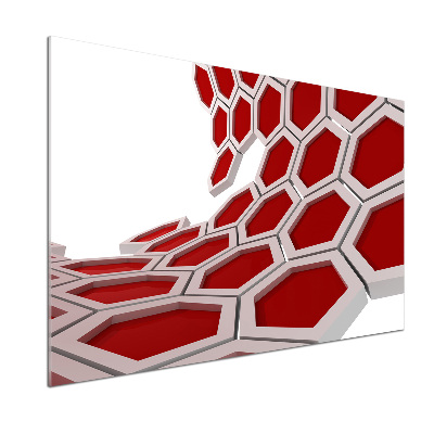 Konyhai fali panel 3d absztrakció