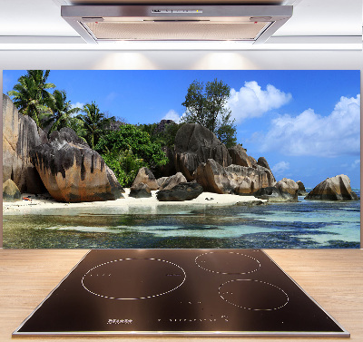 Konyhapanel Seychelles panoráma