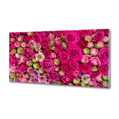 Konyhai falburkoló panel Roses