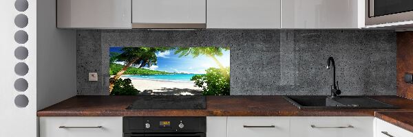 Konyhapanel Seychelles strand