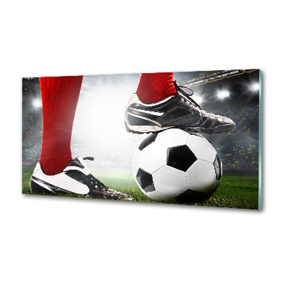 Hátfal panel konyhai Futballista lába
