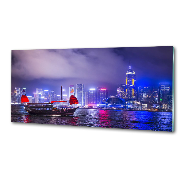 Konyhapanel Hong kong éjjel