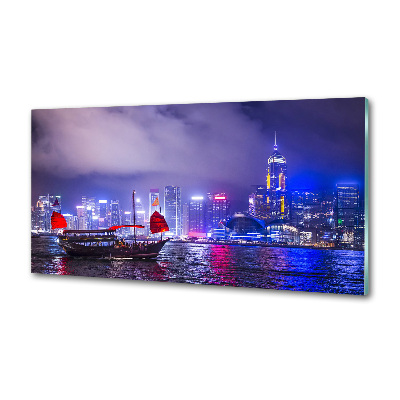 Konyhapanel Hong kong éjjel