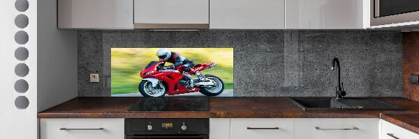 Hátfal panel konyhai Motorbicikli