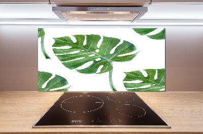 Konyhai hátfalpanel Monstera