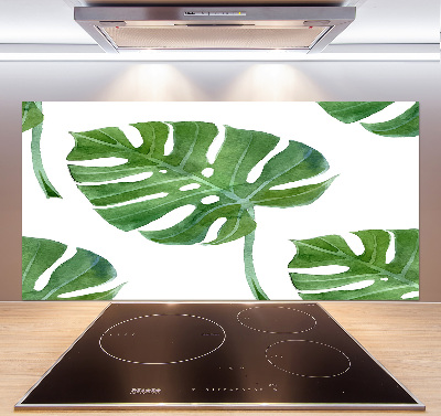 Konyhai hátfalpanel Monstera