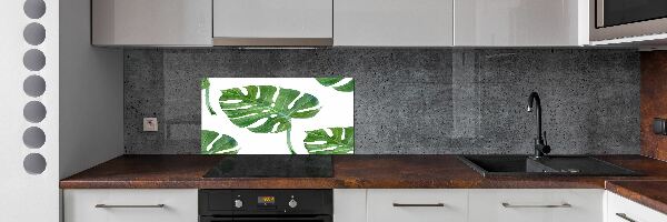 Konyhai hátfalpanel Monstera