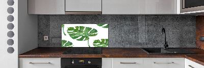 Konyhai hátfalpanel Monstera