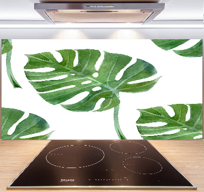 Konyhai hátfalpanel Monstera