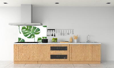 Konyhai hátfalpanel Monstera