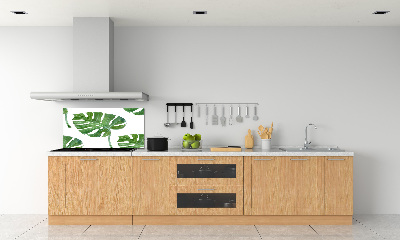 Konyhai hátfalpanel Monstera