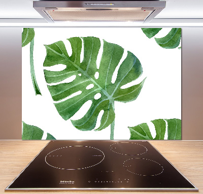 Konyhai hátfalpanel Monstera