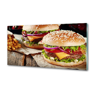 Konyhai dekorpanel Hamburger