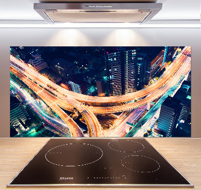Hátfal panel konyhai Highway tokióban