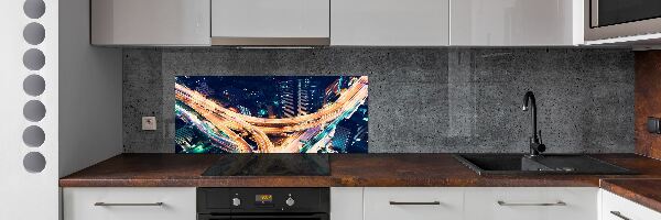 Hátfal panel konyhai Highway tokióban
