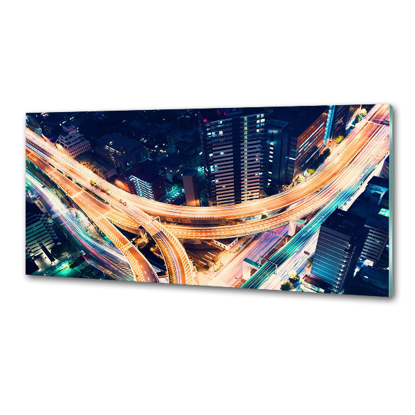Hátfal panel konyhai Highway tokióban