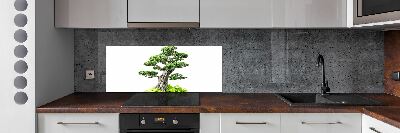 Konyhai hátfalpanel Bonsai fa