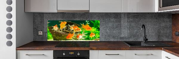 Konyhai fali panel Aranyhal