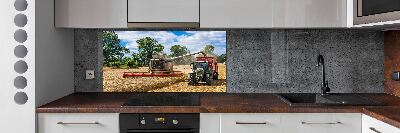Hátfal panel konyhai Keverjük össze és a traktor