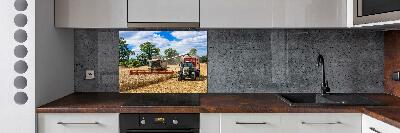 Hátfal panel konyhai Keverjük össze és a traktor