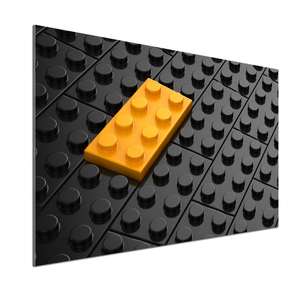 Konyhapanel Lego téglák