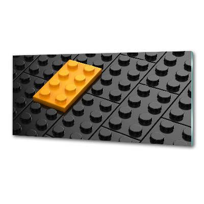 Konyhapanel Lego téglák