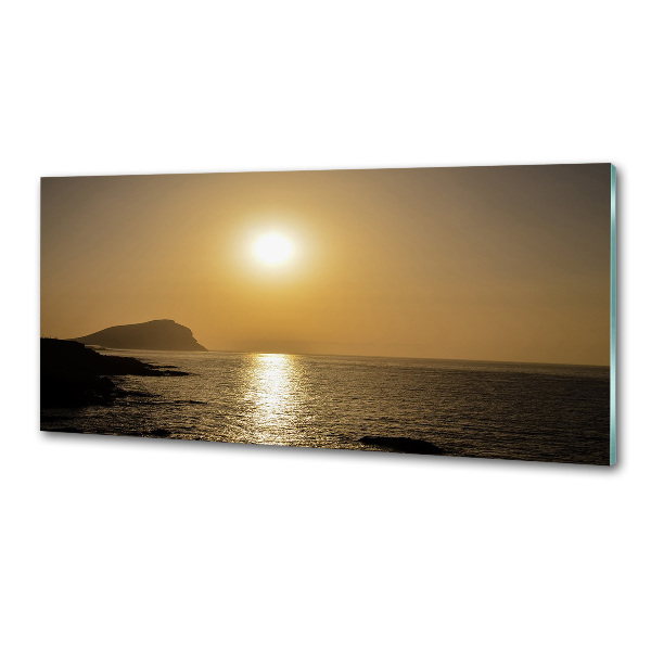 Konyhapanel Sunset tengeren