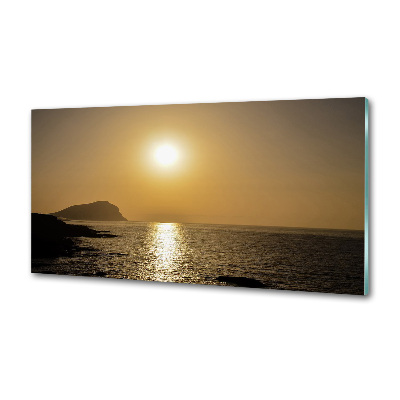 Konyhapanel Sunset tengeren