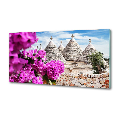 Hátfal panel konyhai Trulli házak