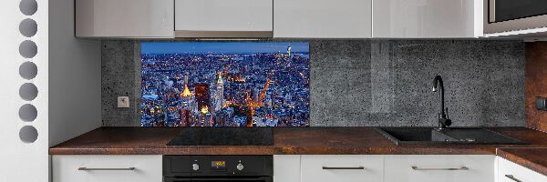 Konyhapanel Manhattan éjjel