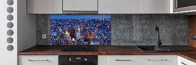 Konyhapanel Manhattan éjjel