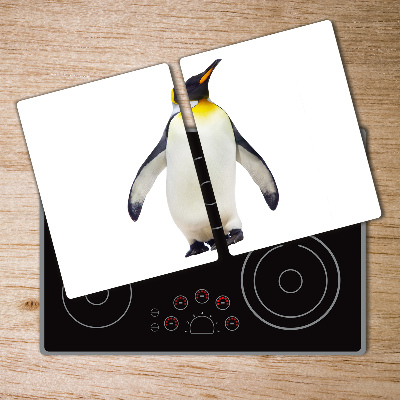 Üveg vágódeszka Pingvin